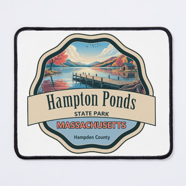 Item preview, Hampton Ponds State Park, Hampden County, Massachusetts designed and sold by Wanderful-roads.