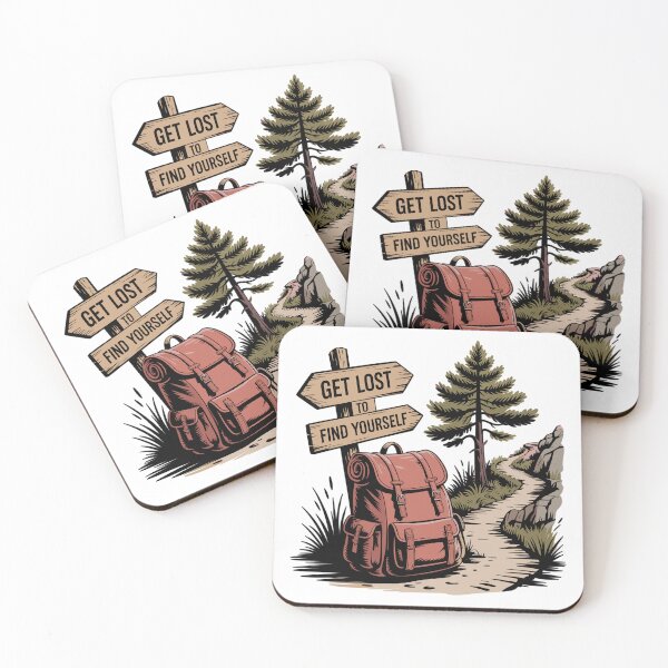 Item preview, Get Lost to Find Yourself - Outdoor-Motiv designed and sold by MrERNST.