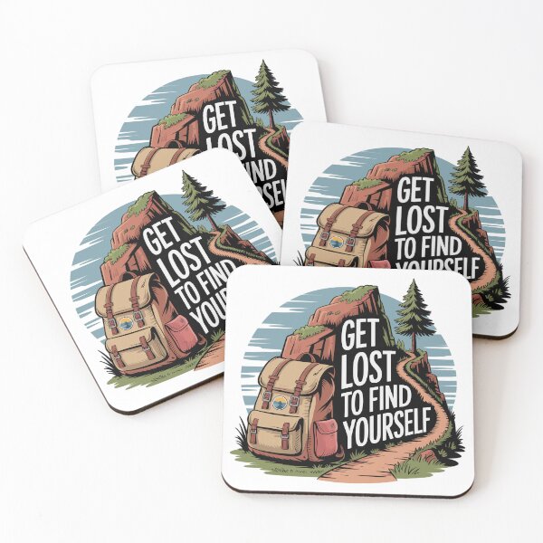 Item preview, Get Lost to Find Yourself - Outdoor-Motiv designed and sold by MrERNST.