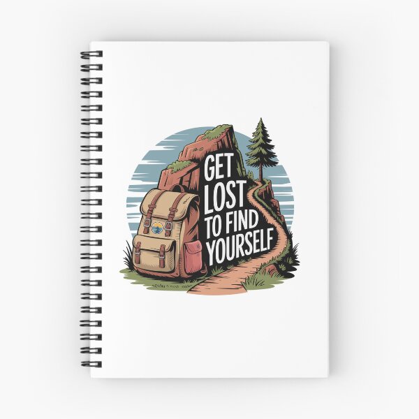 Item preview, Get Lost to Find Yourself - Outdoor-Motiv designed and sold by MrERNST.