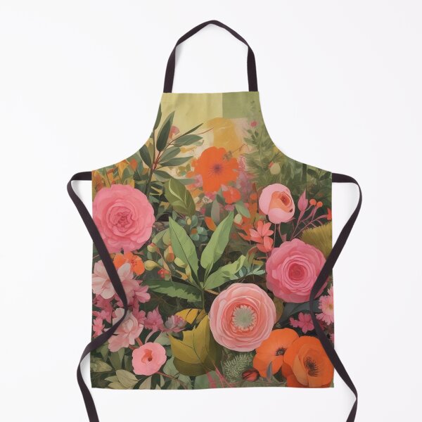 Item preview, Pink and orange flowers designed and sold by GasconyPassion.