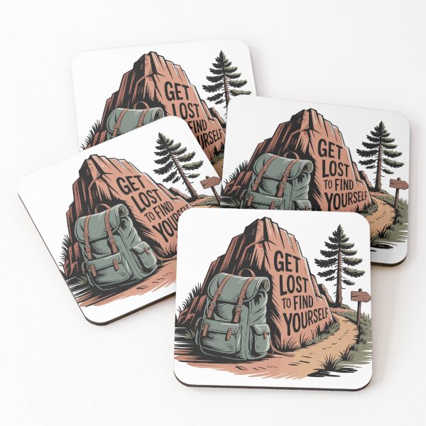 Item preview, Get Lost to Find Yourself - Outdoor-Motiv designed and sold by MrERNST.