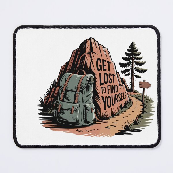 Item preview, Get Lost to Find Yourself - Outdoor-Motiv designed and sold by MrERNST.