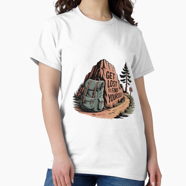 Item preview, Get Lost to Find Yourself - Outdoor-Motiv designed and sold by MrERNST.