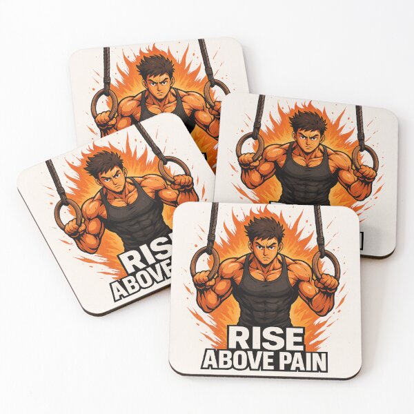Item preview, Rise Above Pain – Ring Pull-Up Hero Edition designed and sold by Treyyu.