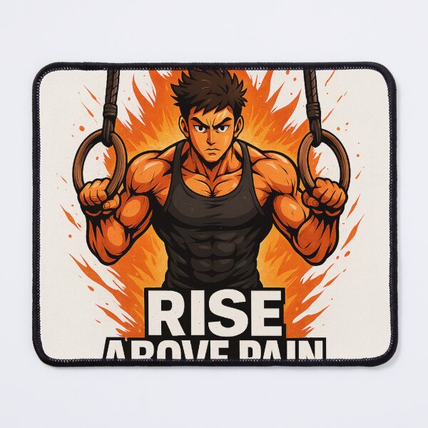 Item preview, Rise Above Pain – Ring Pull-Up Hero Edition designed and sold by Treyyu.