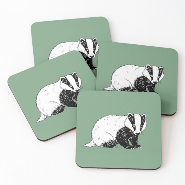Item preview, Happy Badger designed and sold by MargLandmeter.