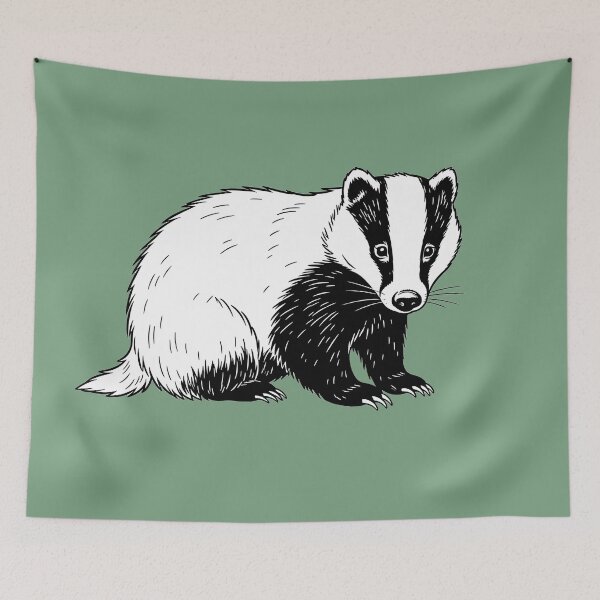 Item preview, Happy Badger designed and sold by MargLandmeter.