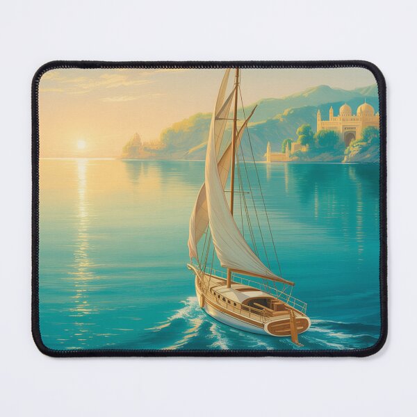 Item preview, A seascape in an Orientalist style. designed and sold by Lilashakti ⭐️ ⭐️ ⭐️ ⭐️ ⭐️.
