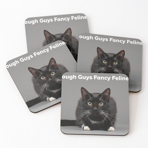 Item preview, Tough Guys Fancy Felines Real Tough Guys Pamper Cats designed and sold by chol94.