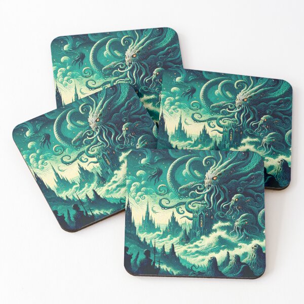 Item preview, R’lyeh Rising | The Awakening of Cthulhu designed and sold by Stoneflower-Art.