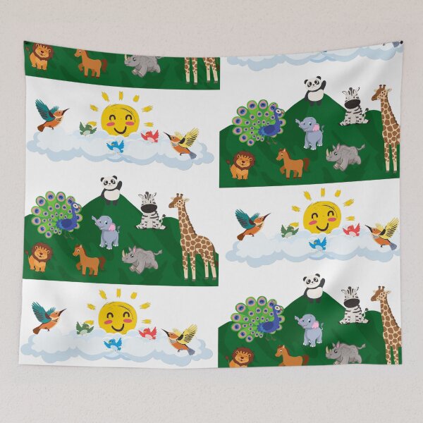 Item preview, happy day, happy animals designed and sold by JNHernandez.