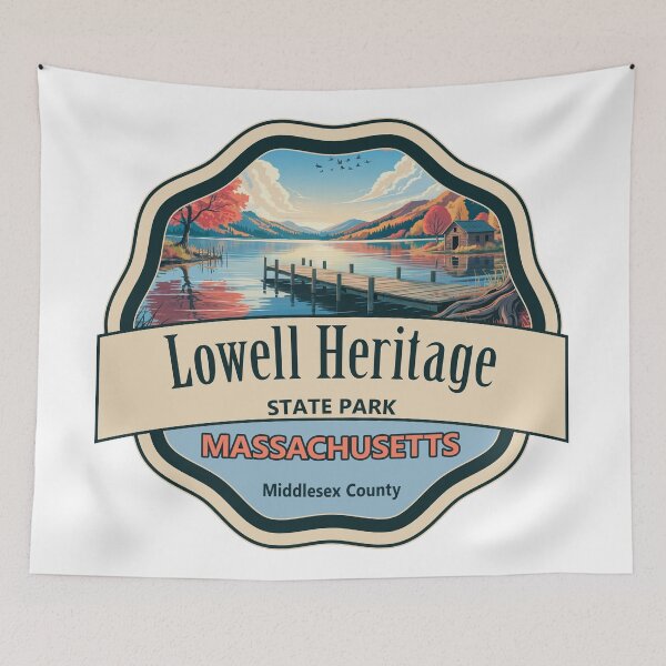 Item preview, Lowell Heritage State Park, Middlesex County, Massachusetts designed and sold by Wanderful-roads.