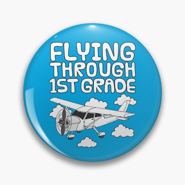 Item preview, Flying Through 1st Grade, Plane, Back To School designed and sold by doodlerob.