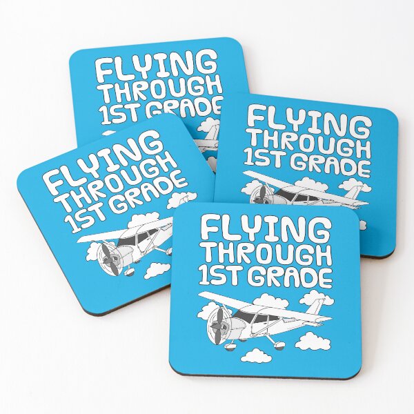Item preview, Flying Through 1st Grade, Plane, Back To School designed and sold by doodlerob.