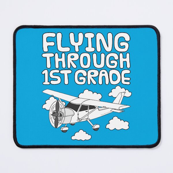 Item preview, Flying Through 1st Grade, Plane, Back To School designed and sold by doodlerob.