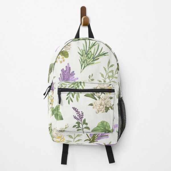 Item preview, Herbal Garden – Soft Botanical Pattern with Lavender, Basil & Chamomile designed and sold by HealthCoreCommunity.
