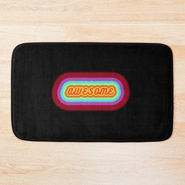Item preview, Awesome - Groovy Retro Text designed and sold by KMWCustomPrints.