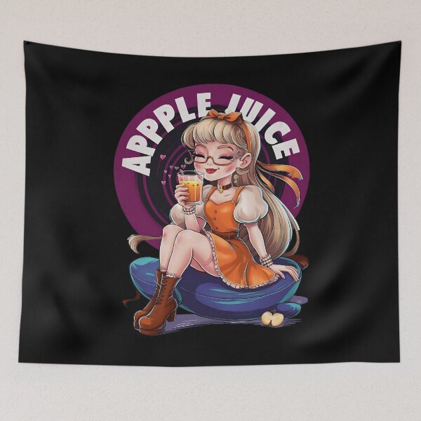 Item preview, Apple Juice Vibes – Funny Teddy Swims Cartoon Style Retro Tee designed and sold by Har-vee.
