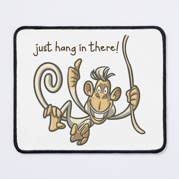 Item preview, Just Hang in There - Cute Animal Motivation Gift for Kids & Adults designed and sold by crazydotdesigns.