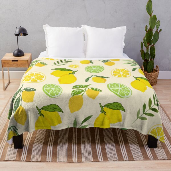 Item preview, Lemon Pattern – Summer Citrus Home Decor Design designed and sold by HealthCoreCommunity.