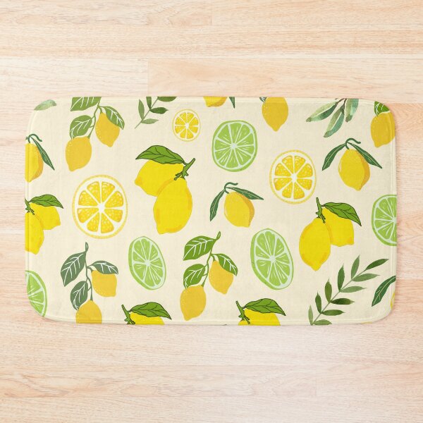 Item preview, Lemon Pattern – Summer Citrus Home Decor Design designed and sold by HealthCoreCommunity.
