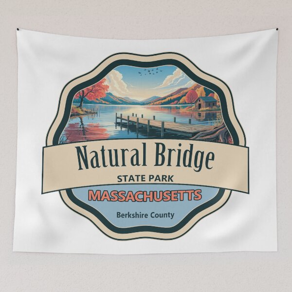 Item preview, Natural Bridge State Park, Berkshire County, Massachusetts designed and sold by Wanderful-roads.