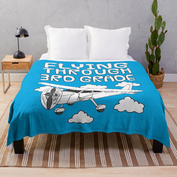 Item preview, Flying Through 3rd Grade, Plane, Back To School designed and sold by doodlerob.