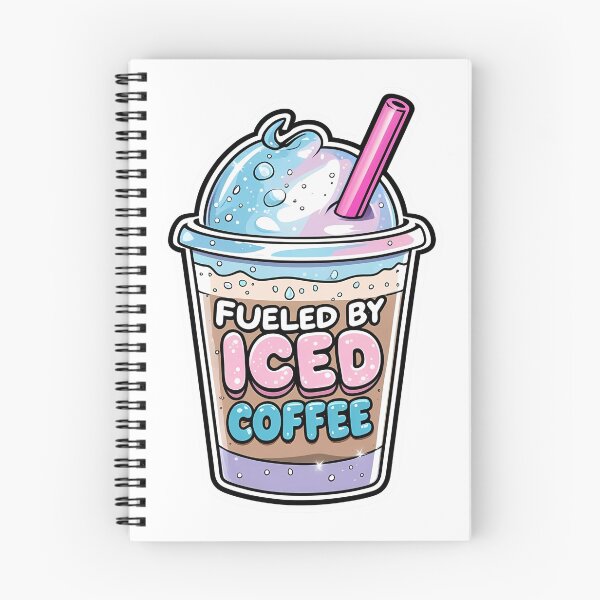 Item preview, Fueled By Iced Coffee designed and sold by MoonMonkeyNbear.