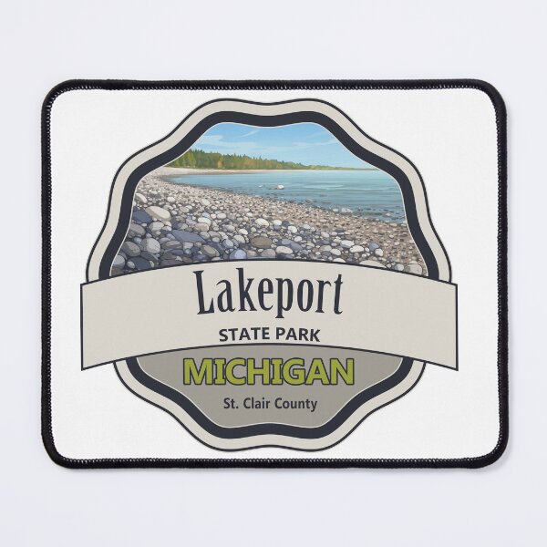 Item preview, Lakeport State Park, St. Clair County, Michigan designed and sold by Wanderful-roads.