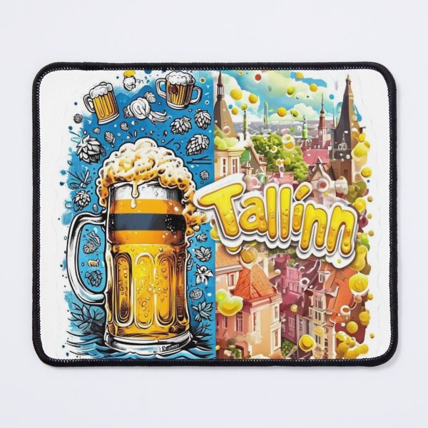 Item preview, Tallinn Tapstyle – Baltic Brew Vibes Premium Cool Trendy Best Gift designed and sold by Imaginarium of Chaos falcon88 .