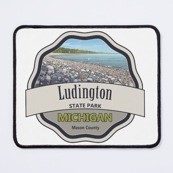 Item preview, Ludington State Park, Mason County, Michigan designed and sold by Wanderful-roads.