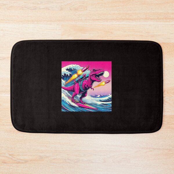 Item preview, T-Rex riding the Wave off Kanagawa designed and sold by Litmus.