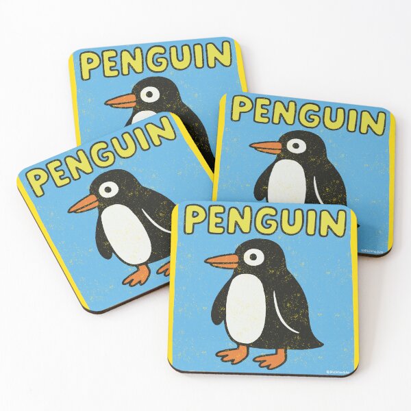 Item preview, Penguin cartoon - Weathered Look designed and sold by FunnehGacha.