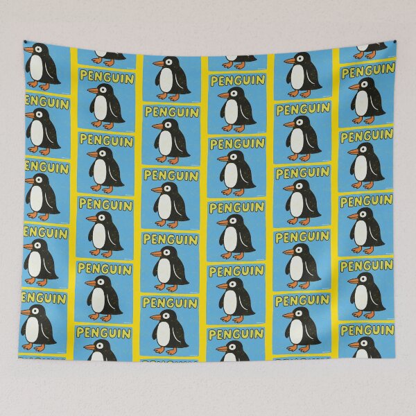 Item preview, Penguin cartoon - Weathered Look designed and sold by FunnehGacha.