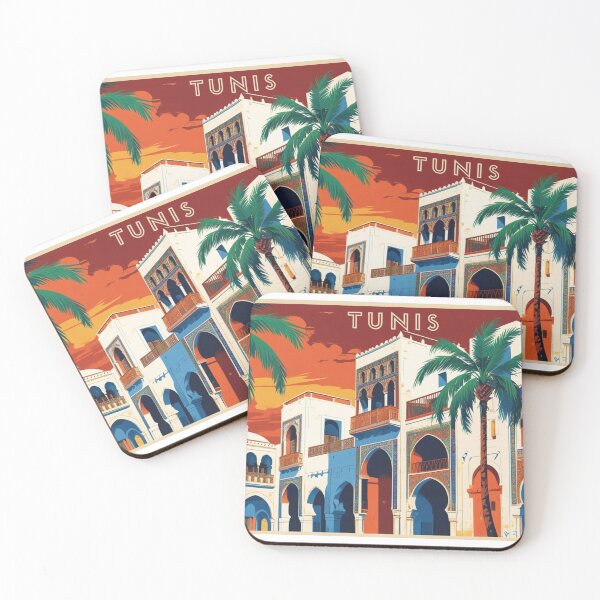 Item preview, Vintage Tunisia – Retro Arabic Architecture for a Unique Cultural Style designed and sold by StormArte.