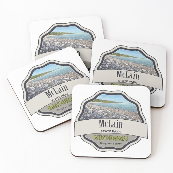Item preview, McLain State Park, Houghton County, Michigan designed and sold by Wanderful-roads.