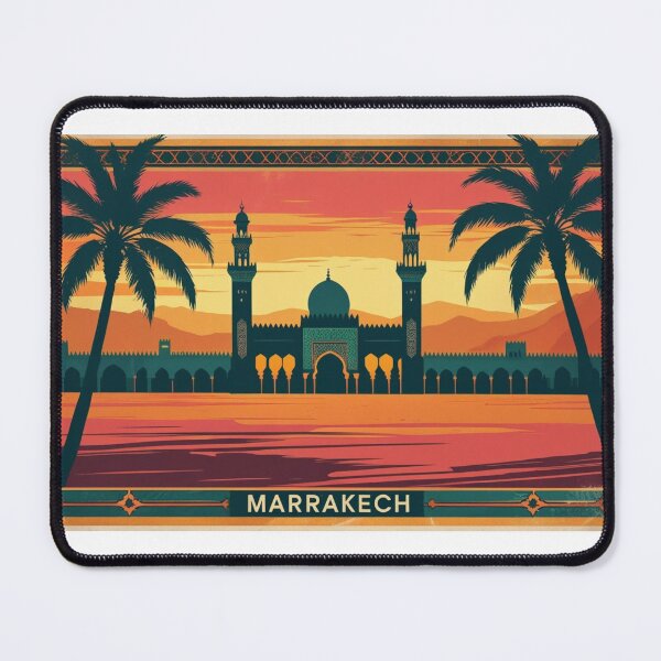 Item preview, Marrakech Retro – Vintage design with Arabic charm and a magical sunset designed and sold by StormArte.