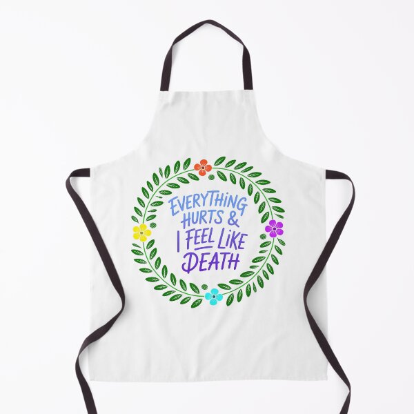 Item preview, Everything Hurts And I feel Like Death designed and sold by Angry Swan Designs.