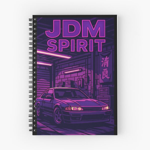 Item preview, JDM SPIRIT – Garage Glow Scene designed and sold by PosterFuel.