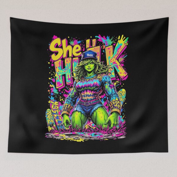Item preview, She is Hulk design designed and sold by EzequielBC.