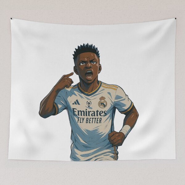 Item preview, Vini Jr. drawing Real Madrid designed and sold by SentidoCreativo.