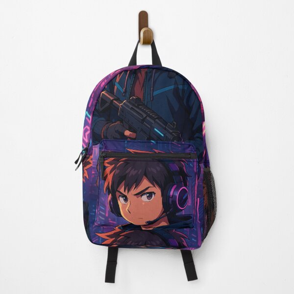 Item preview, NeoCity Guardian – Anime x Gaming Fusion designed and sold by PixelRep.