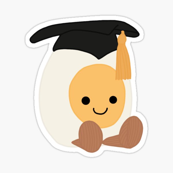 Item preview, Cute graduation egg designed and sold by Richie-Creates.
