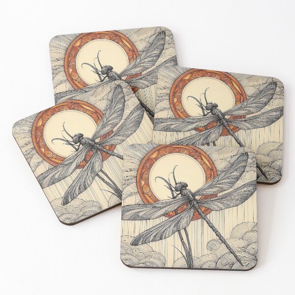 Item preview, Dragonfly at Sunset designed and sold by Litmus.