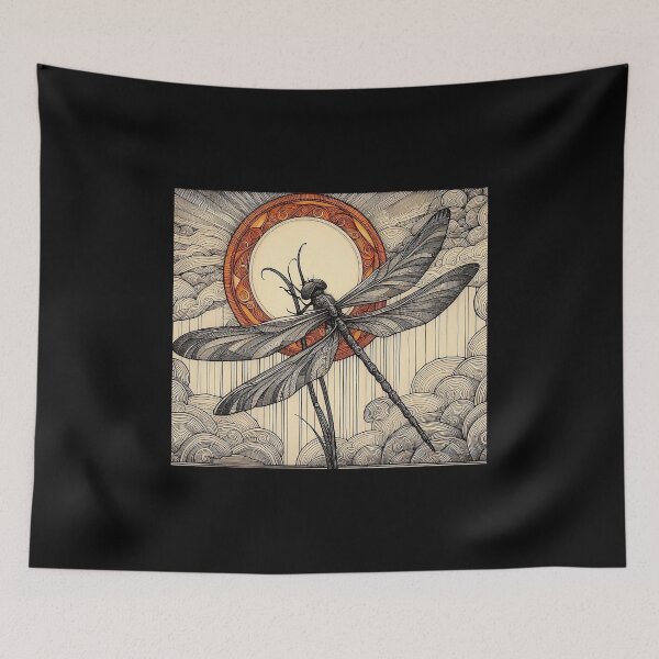 Item preview, Dragonfly at Sunset designed and sold by Litmus.