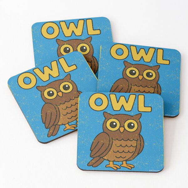 Item preview, Owl cartoon - Weathered Look designed and sold by FunnehGacha.