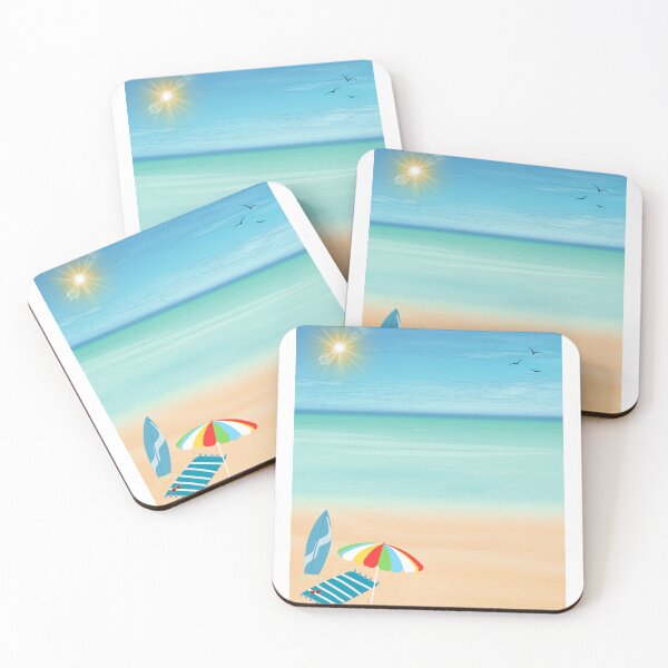 Item preview, Calm Beach designed and sold by RedWhiteGoAU.