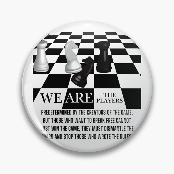 Aperçu de l'œuvre Nous sommes les joueurs d'échecs créée et vendue par simanvd.