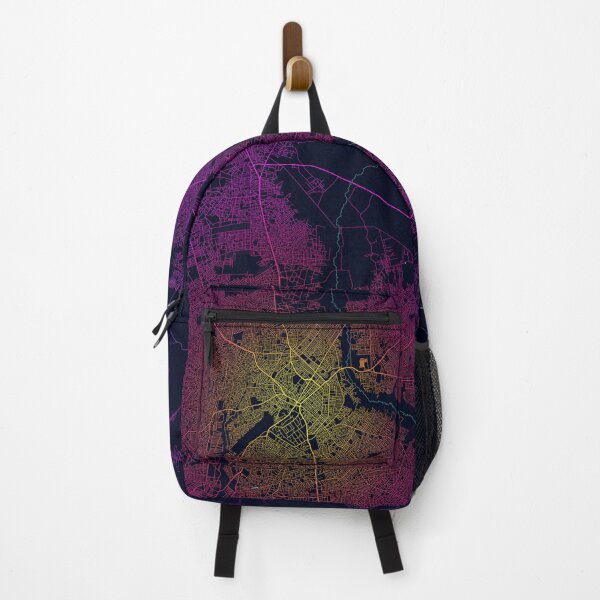 Item preview, Benin City Map of Edo, Nigeria - Neon designed and sold by deMAP.